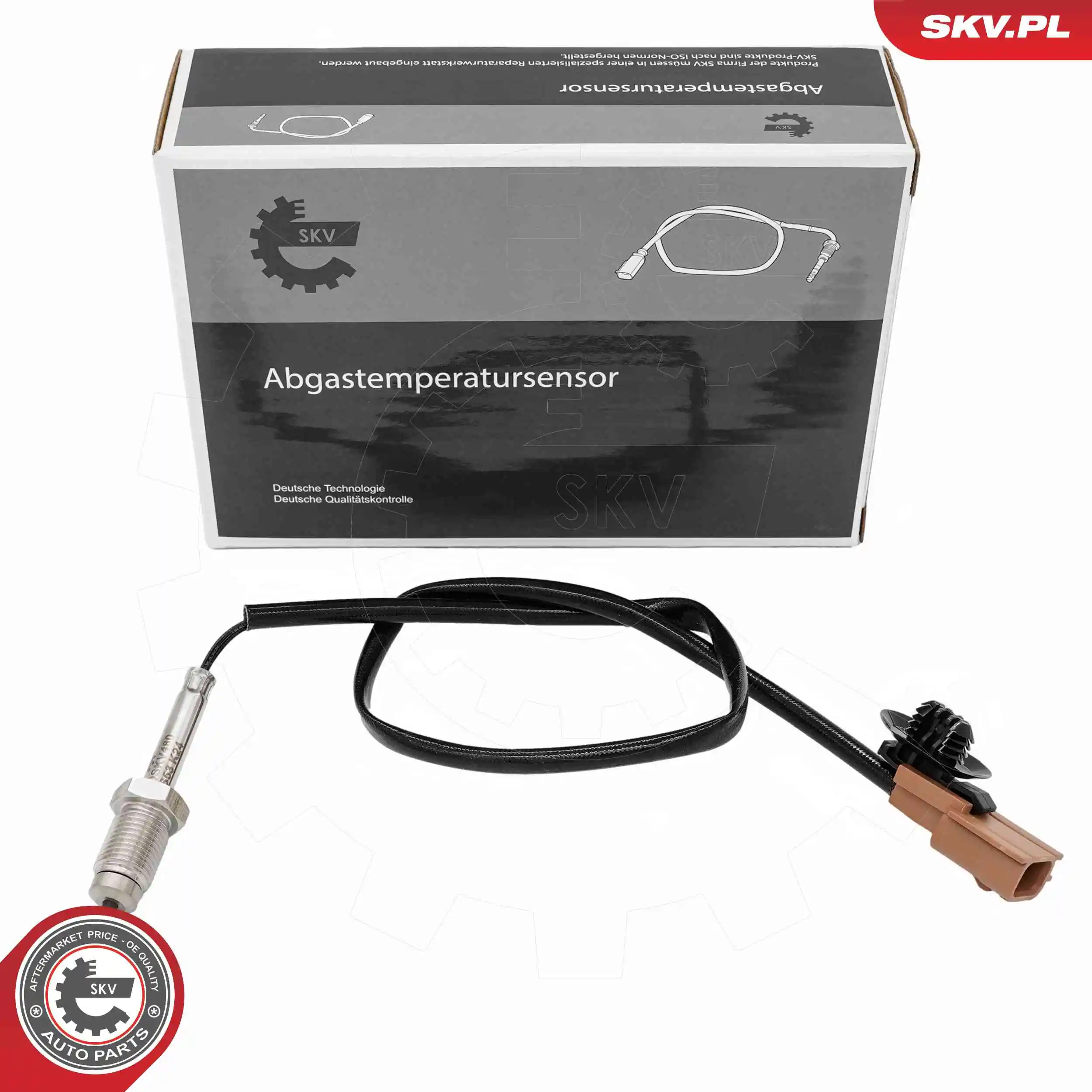 Sensor, exhaust gas temperature